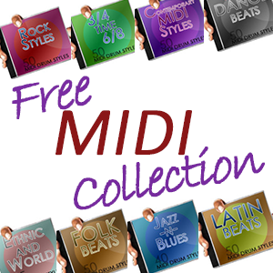 Midi drum patterns free